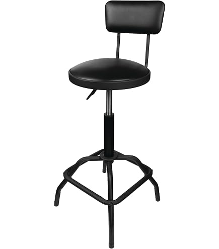 Amazon.co.jp: Mabef MBM-39 Folding Stool with Leather Seat
